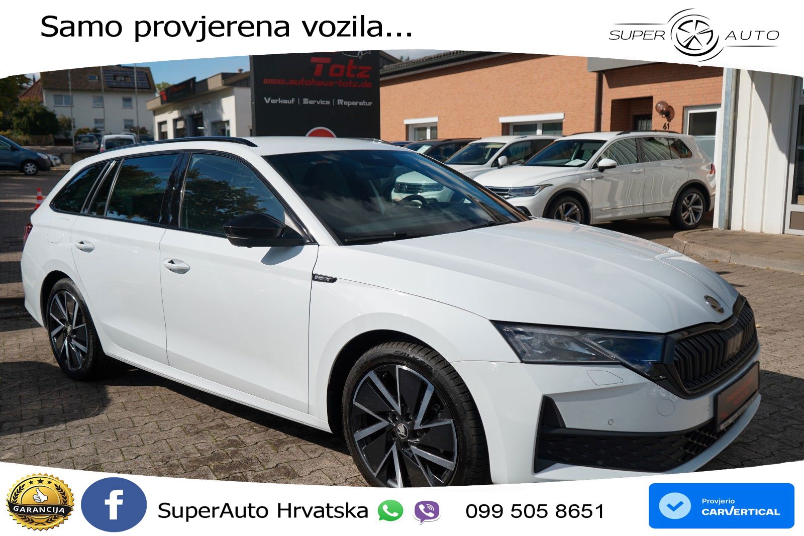 Škoda Octavia Combi 2.0 TDI (150 KS) DSG SportLine LED+GR SJED+ACC