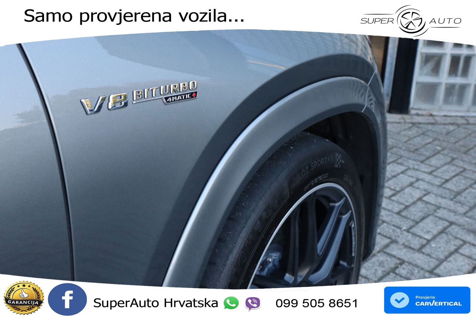 Mercedes AMG GLE 63 S V8 (612 KS) EQ Boost 4MATIC+ AMG SPEEDSHIFT TCT 9G ZRAČNI+ACC+GR SJED+KAM+PANO
