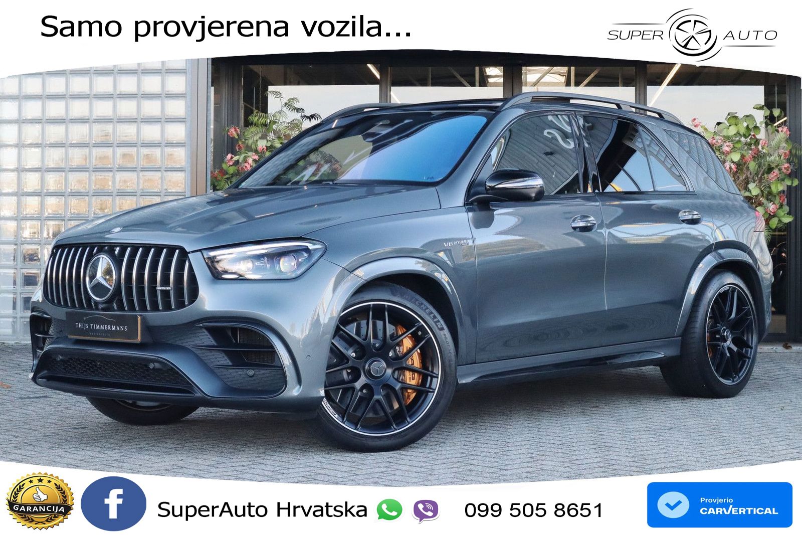 Mercedes AMG GLE 63 S V8 (612 KS) EQ Boost 4MATIC+ AMG SPEEDSHIFT TCT 9G ZRAČNI+ACC+GR SJED+KAM+PANO