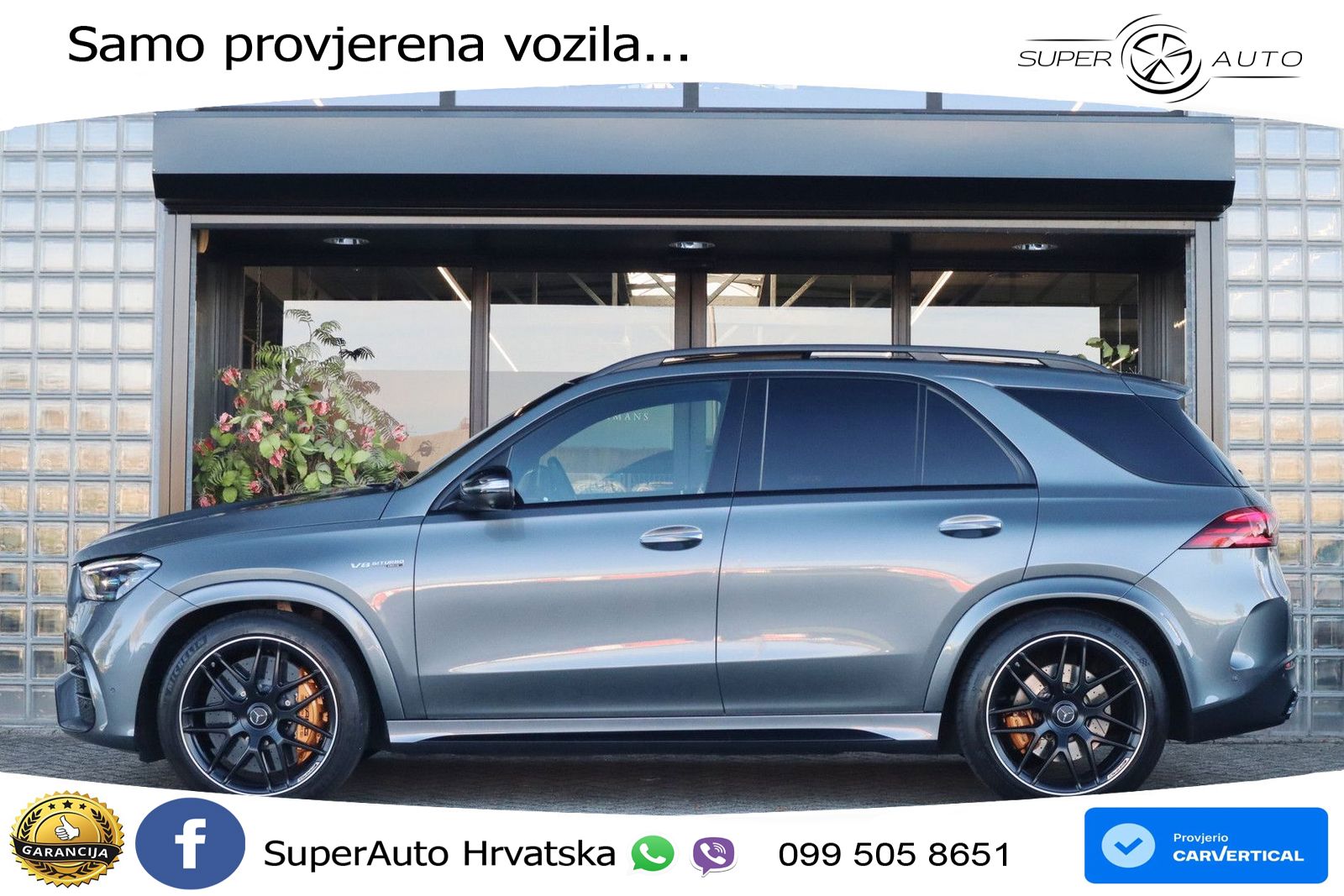 Mercedes AMG GLE 63 S V8 (612 KS) EQ Boost 4MATIC+ AMG SPEEDSHIFT TCT 9G ZRAČNI+ACC+GR SJED+KAM+PANO