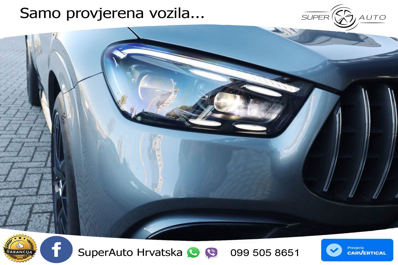 Mercedes AMG GLE 63 S V8 (612 KS) EQ Boost 4MATIC+ AMG SPEEDSHIFT TCT 9G ZRAČNI+ACC+GR SJED+KAM+PANO