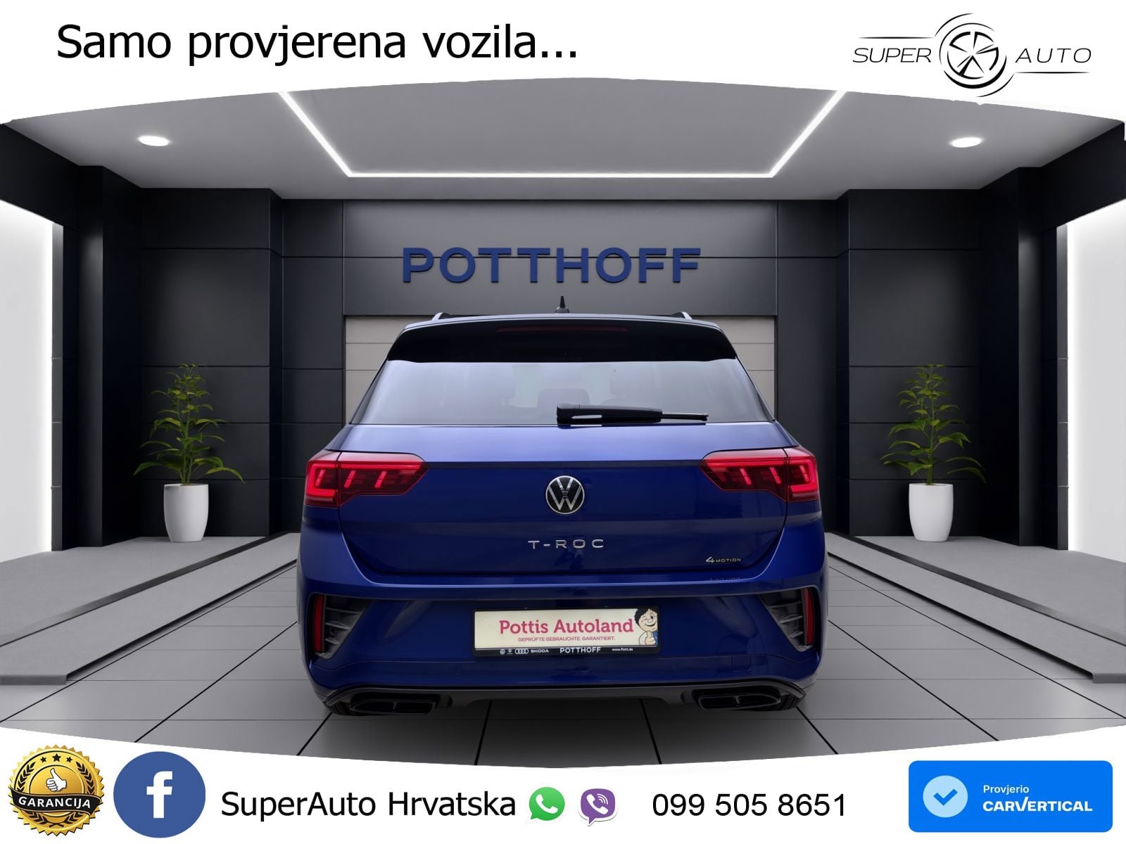 Volkswagen T-Roc I 2.0 TSI (190 KS) 4M DSG LED+GR SJED+ACC