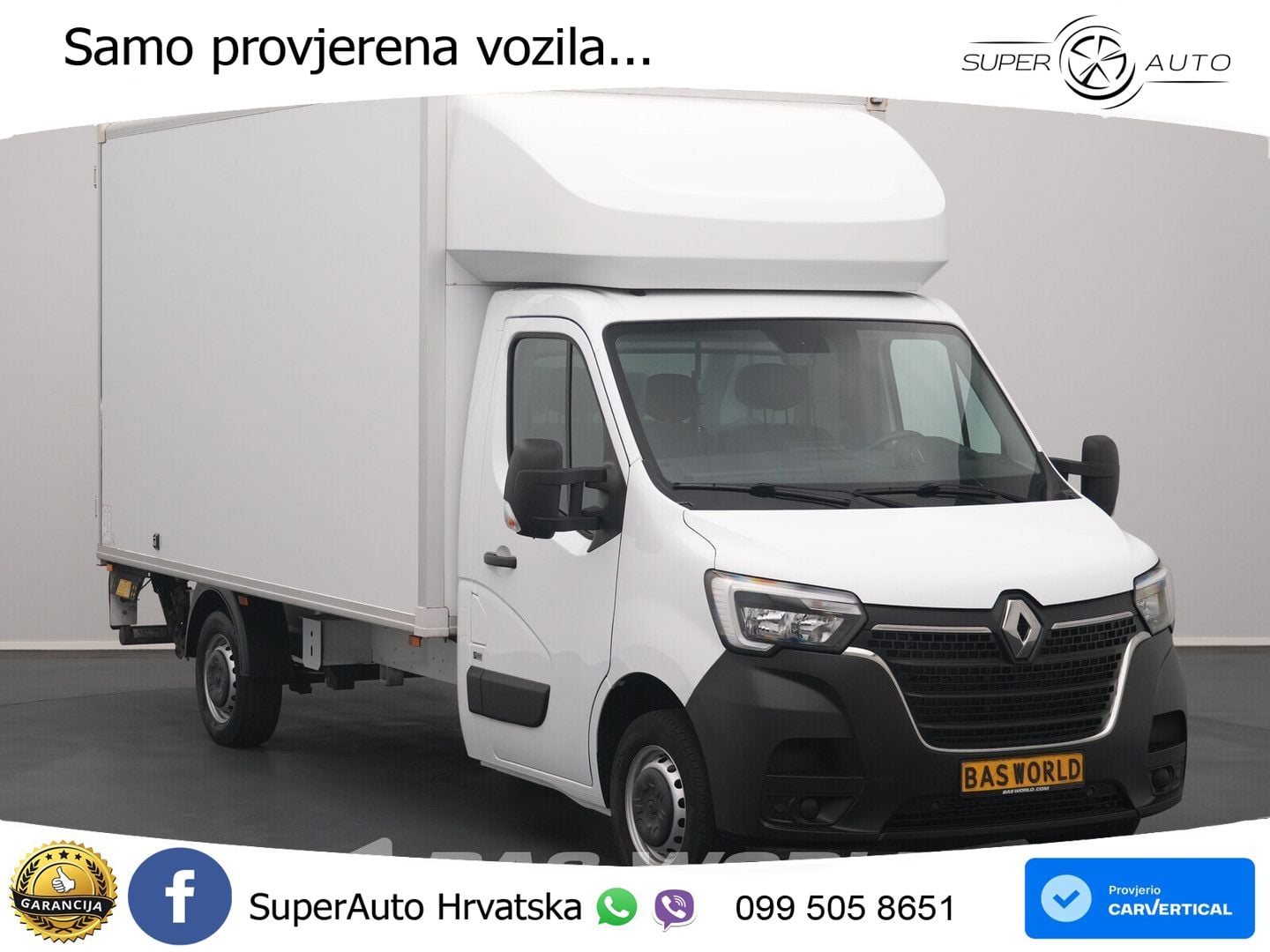 Renault Master 145PK Bakwagen Laadklep Airco Cruise LED 145 KS