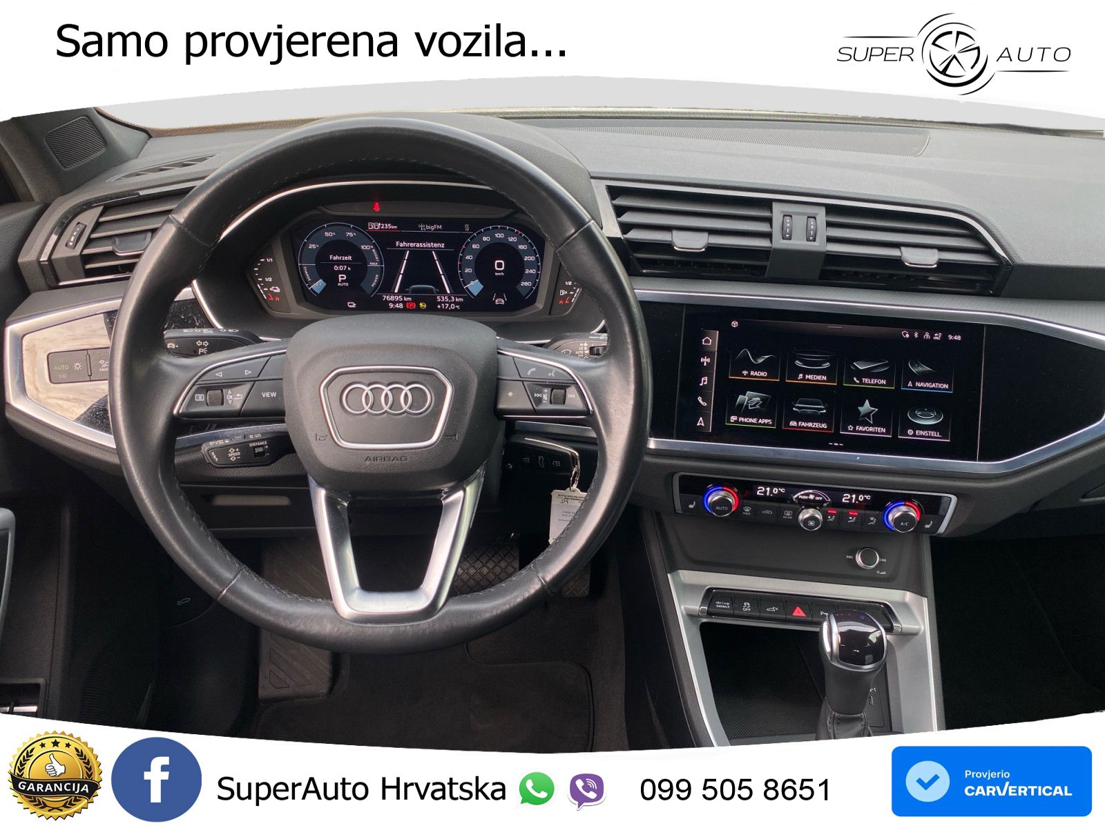 Audi Q3 45 TFSIe (245 KS) S tronic LED+GR SJED+ACC