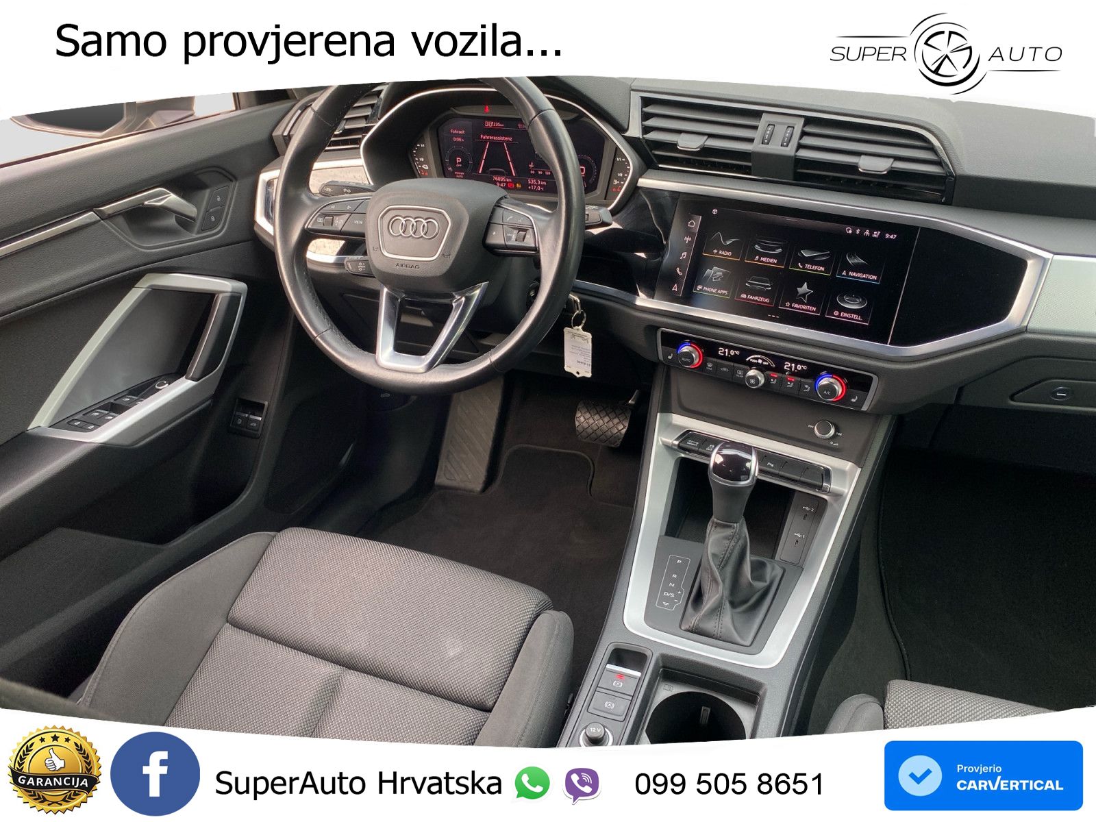 Audi Q3 45 TFSIe (245 KS) S tronic LED+GR SJED+ACC