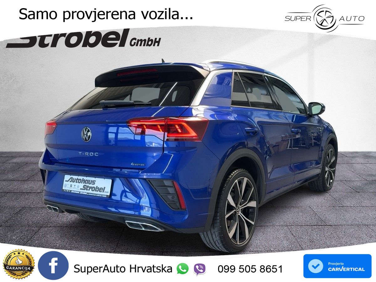 Volkswagen T-Roc 2.0 TSI (190 KS) 4M DSG R-Line LED+GR SJED+ACC