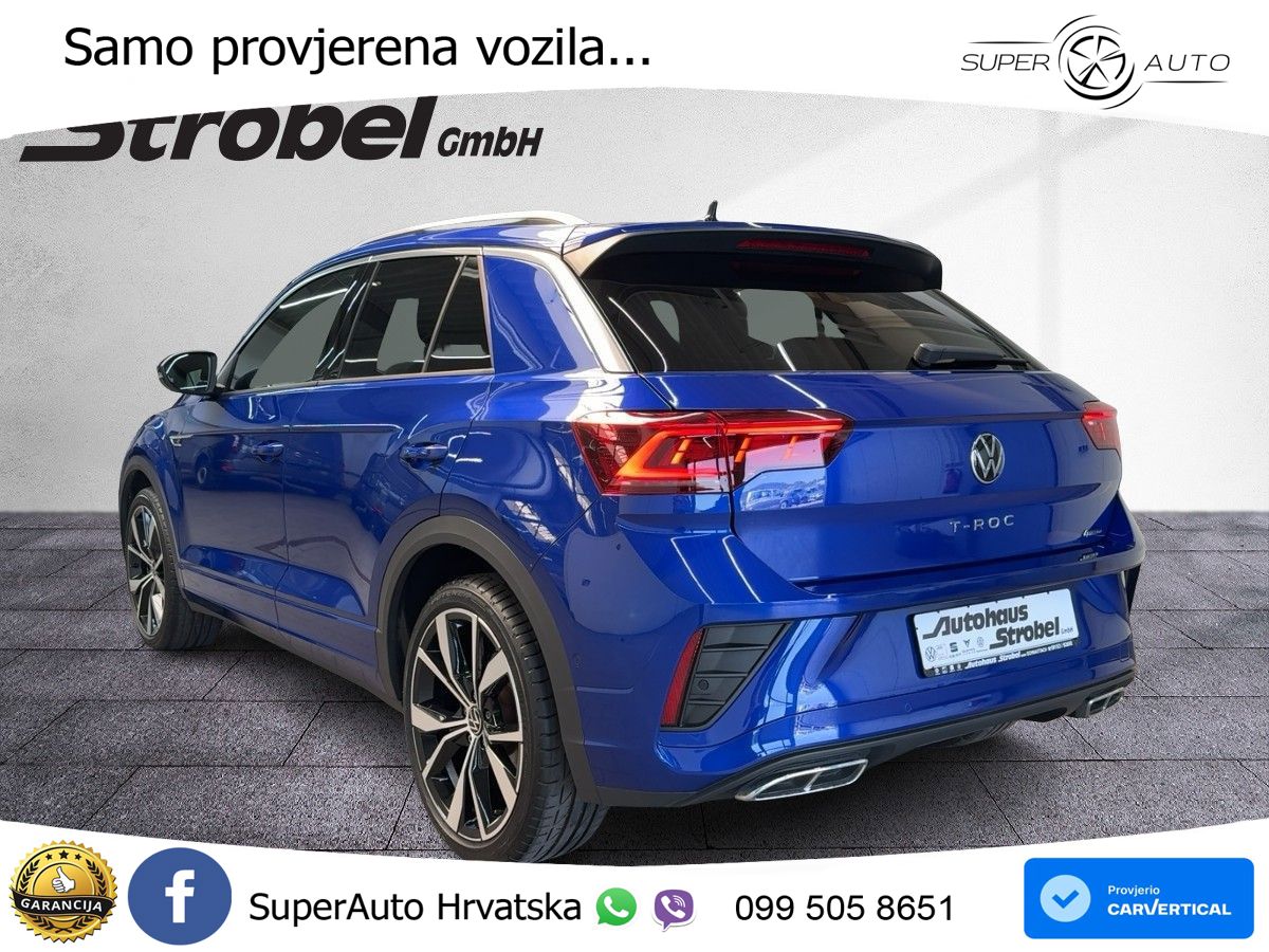 Volkswagen T-Roc 2.0 TSI (190 KS) 4M DSG R-Line LED+GR SJED+ACC