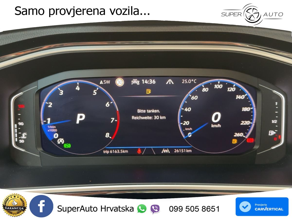 Volkswagen T-Roc 2.0 TSI (190 KS) 4M DSG R-Line LED+GR SJED+ACC
