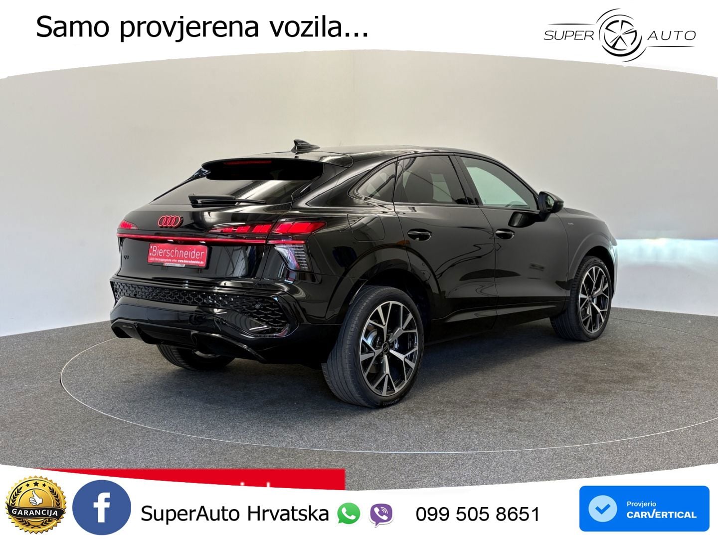 Audi Q3 Sportback 1.5 TFSIe (272 KS) S tronic LED+GR SJED+ACC