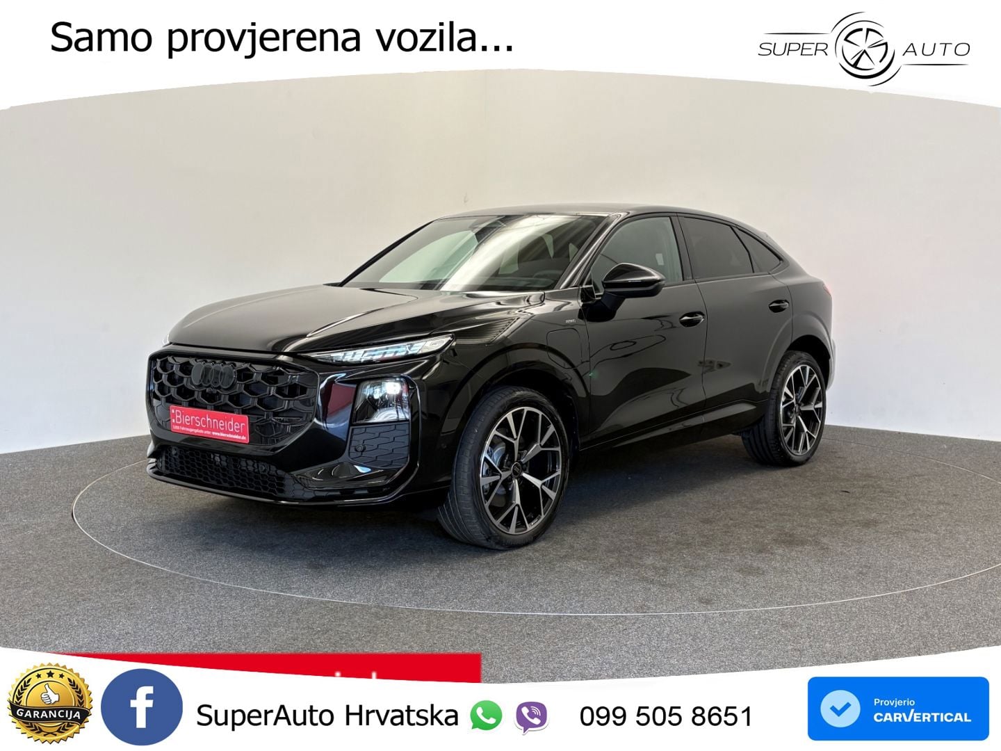 Audi Q3 Sportback 1.5 TFSIe (272 KS) S tronic LED+GR SJED+ACC
