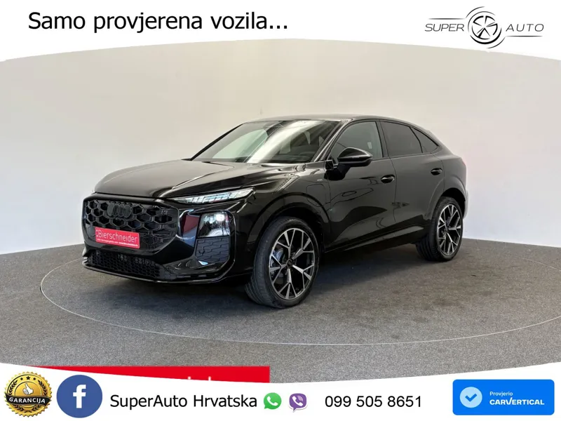 Audi Q3 Sportback 1.5 TFSIe (272 KS) S tronic LED+GR SJED+ACC