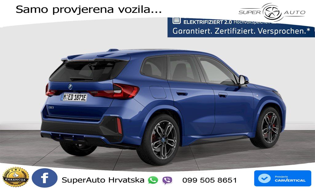 BMW iX1 68 kWh (313 KS) xDrive30 M Sport LED+GR SJED+ACC