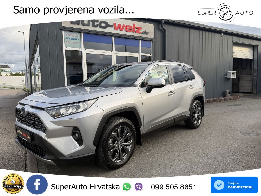 Toyota RAV4 2.5 (222 KS) Hybrid E-Four e-CVT LED+GR SJED+ACC
