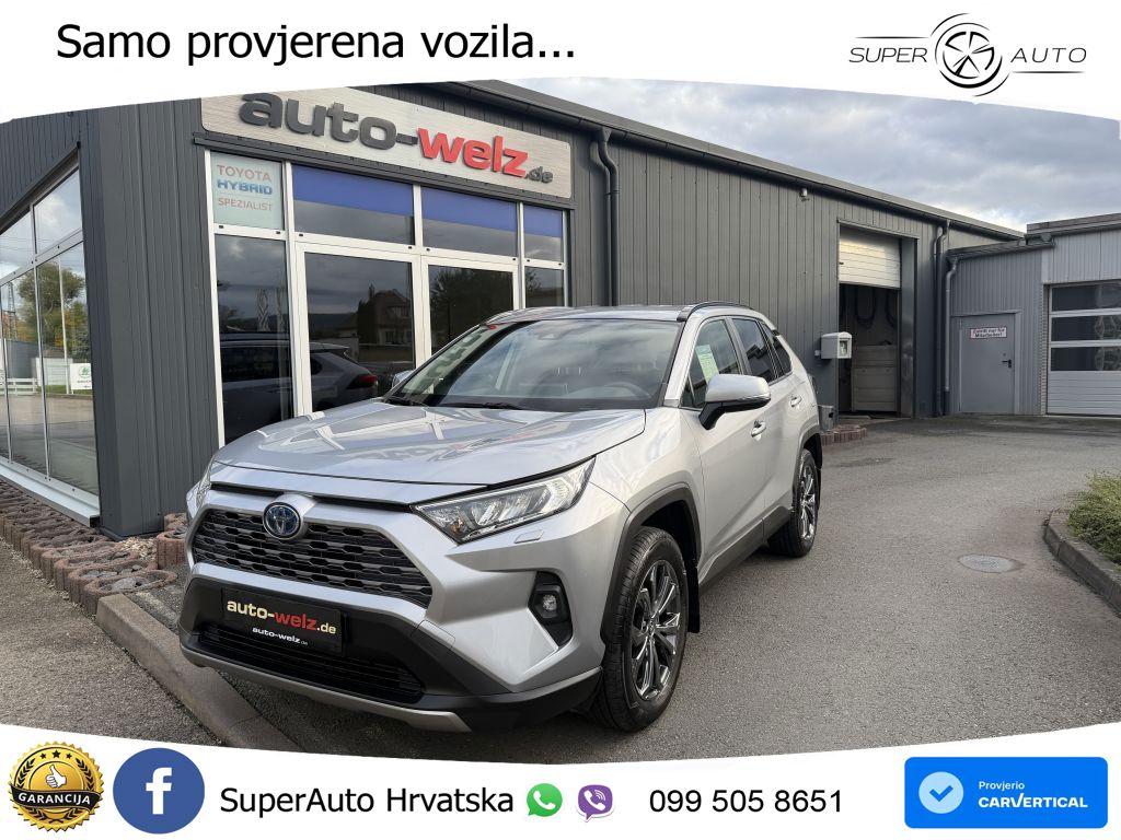 Toyota RAV4 2.5 (222 KS) Hybrid E-Four e-CVT LED+GR SJED+ACC