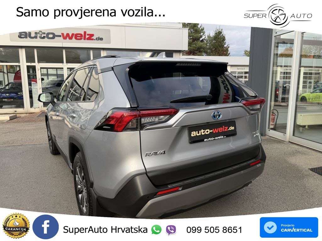 Toyota RAV4 2.5 (222 KS) Hybrid E-Four e-CVT LED+GR SJED+ACC