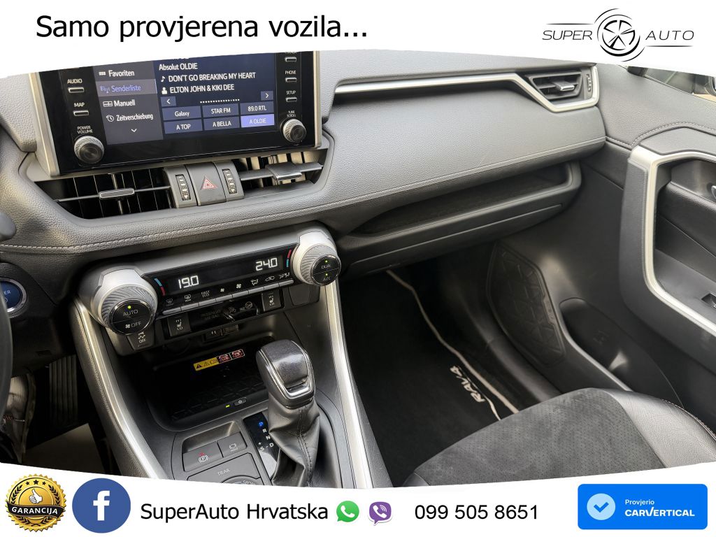 Toyota RAV4 2.5 (222 KS) Hybrid E-Four e-CVT LED+GR SJED+ACC