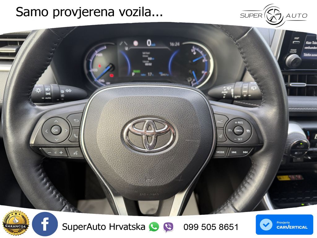 Toyota RAV4 2.5 (222 KS) Hybrid E-Four e-CVT LED+GR SJED+ACC