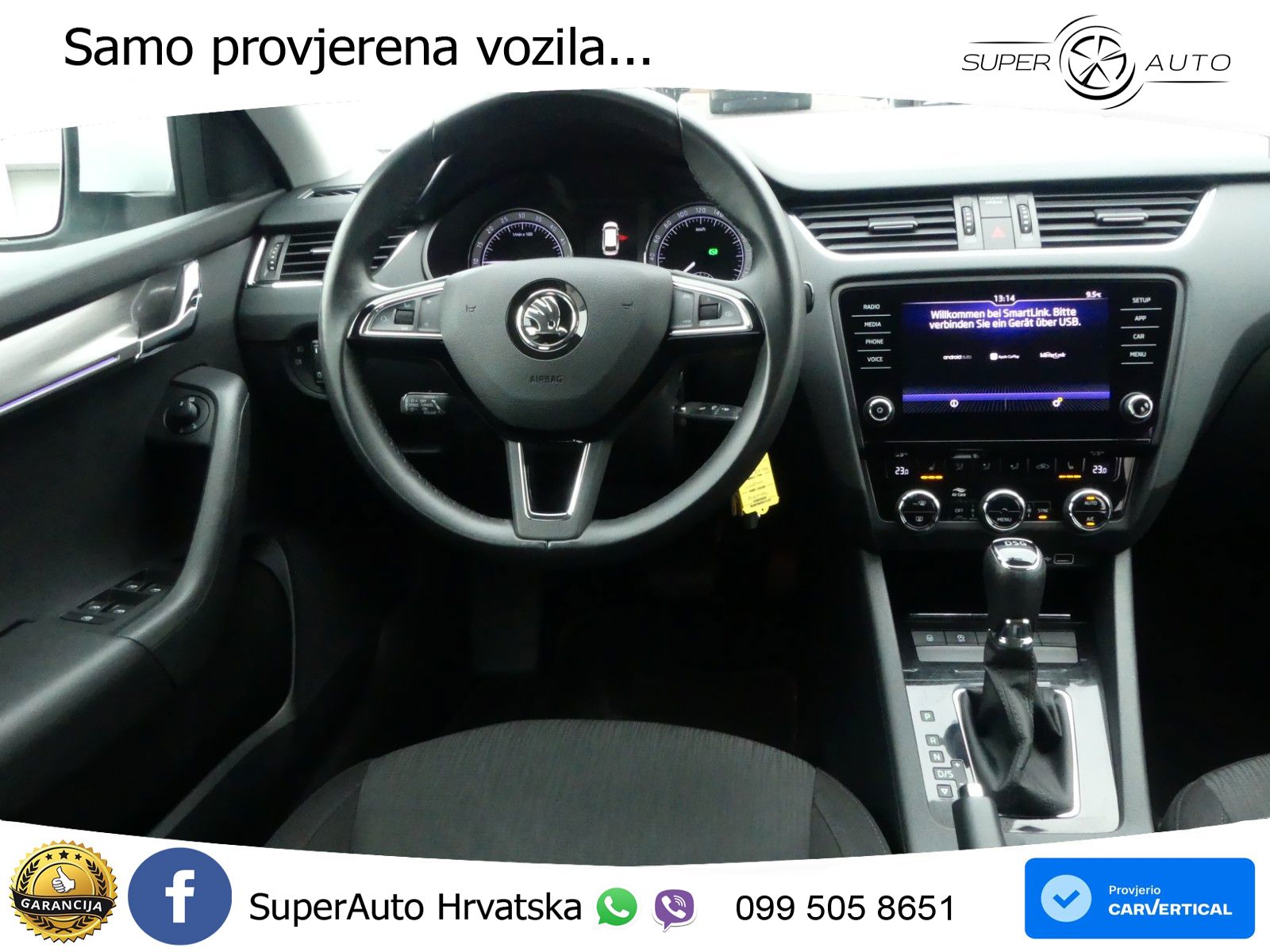 Škoda Octavia Combi 2.0 TDI (150 KS) DSG LED+GR SJED+ACC