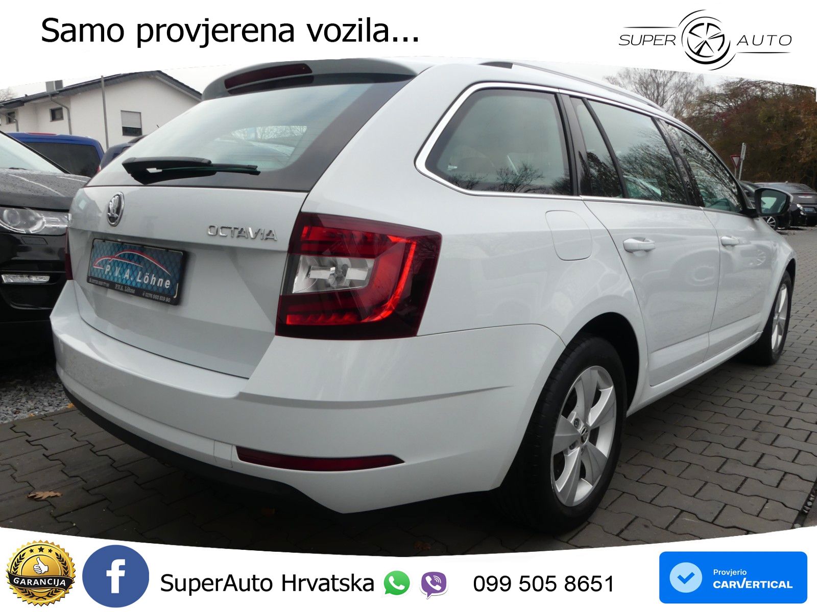 Škoda Octavia Combi 2.0 TDI (150 KS) DSG LED+GR SJED+ACC