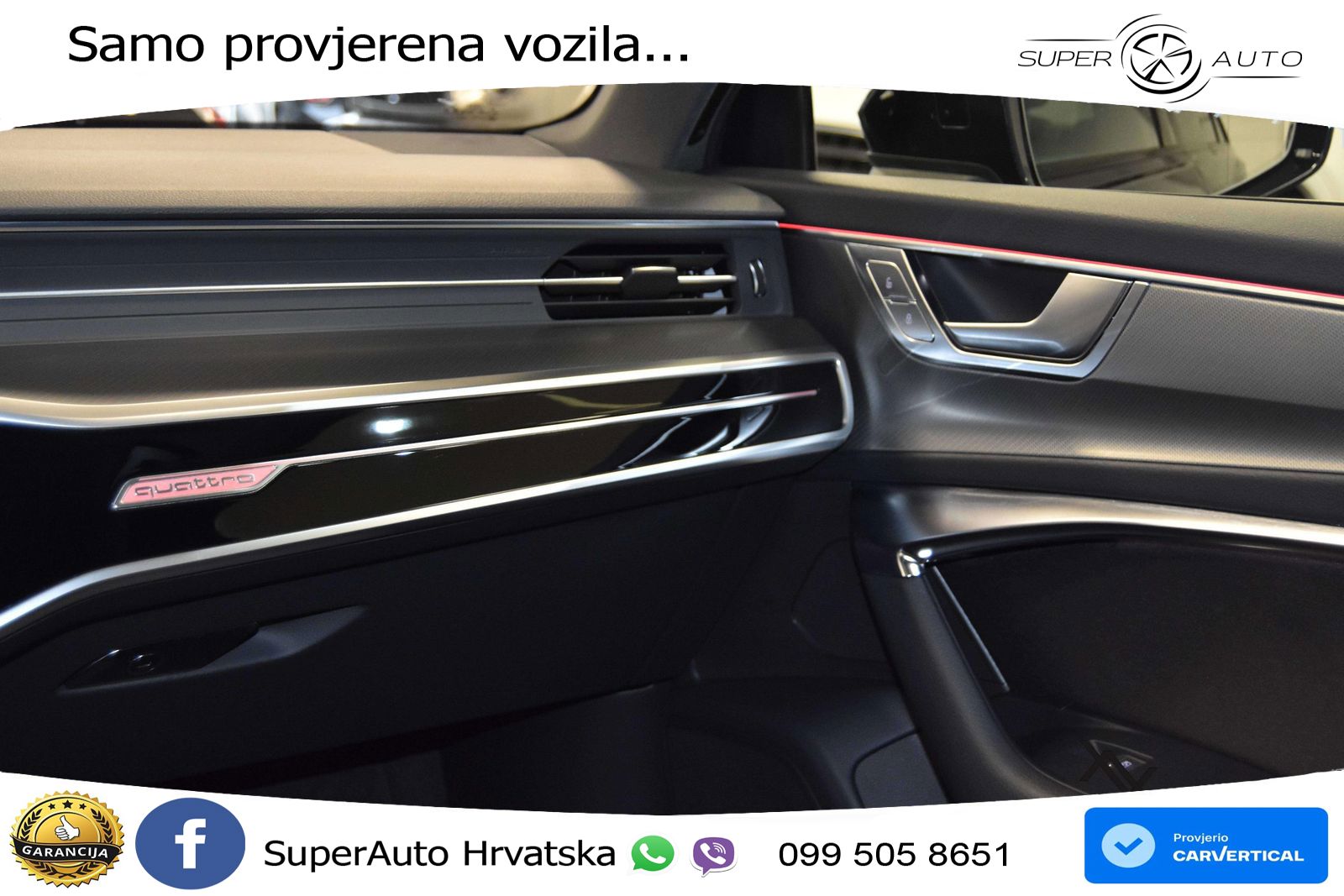 Audi A6 50 TDI V6 (286 KS) quattro tiptronic S line LED+GR SJED+ACC