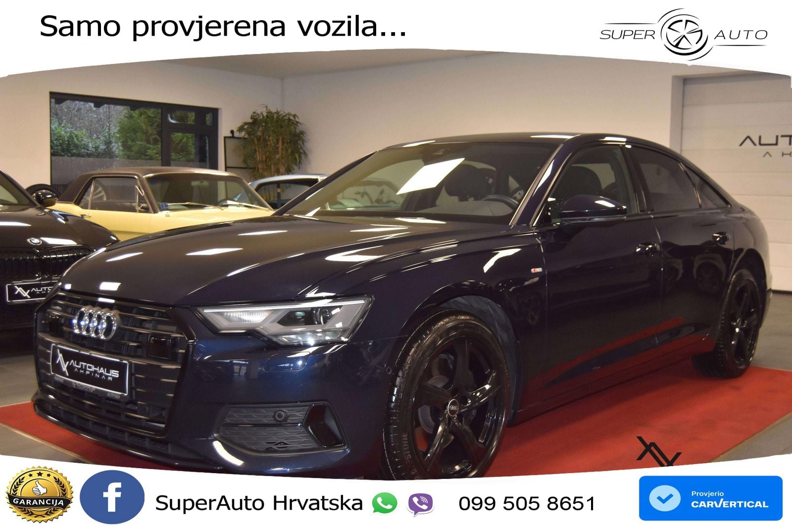 Audi A6 50 TDI V6 (286 KS) quattro tiptronic S line LED+GR SJED+ACC