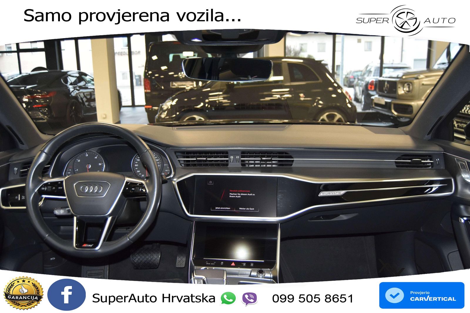 Audi A6 50 TDI V6 (286 KS) quattro tiptronic S line LED+GR SJED+ACC