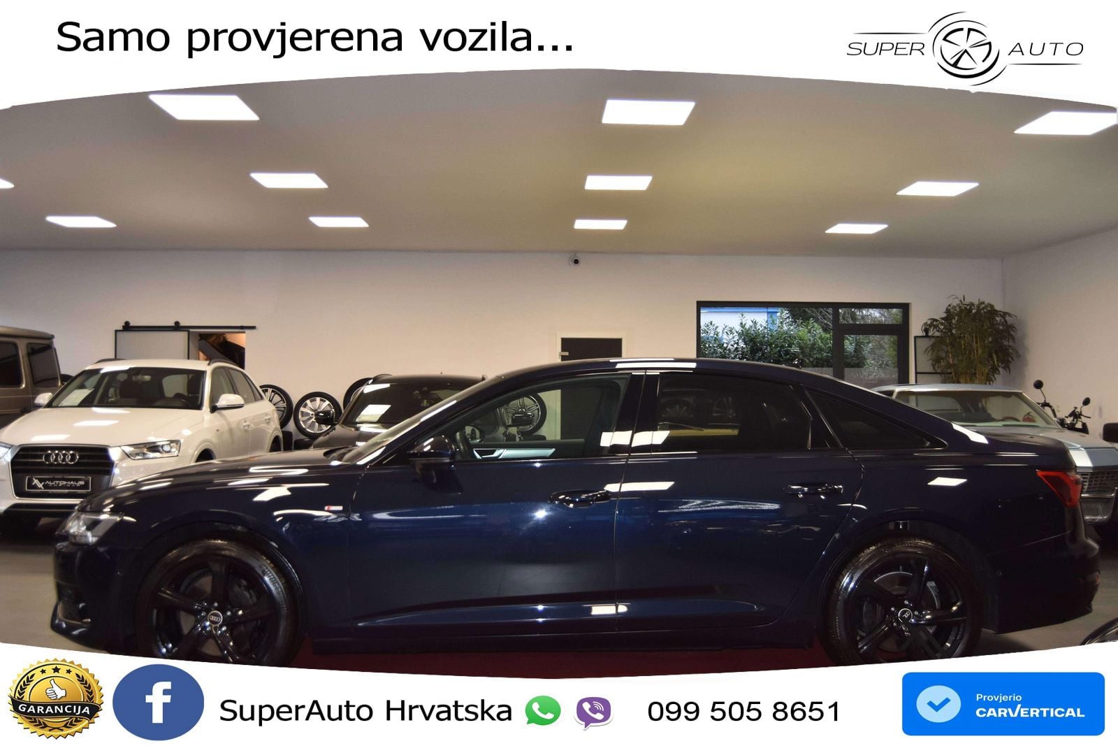 Audi A6 50 TDI V6 (286 KS) quattro tiptronic S line LED+GR SJED+ACC