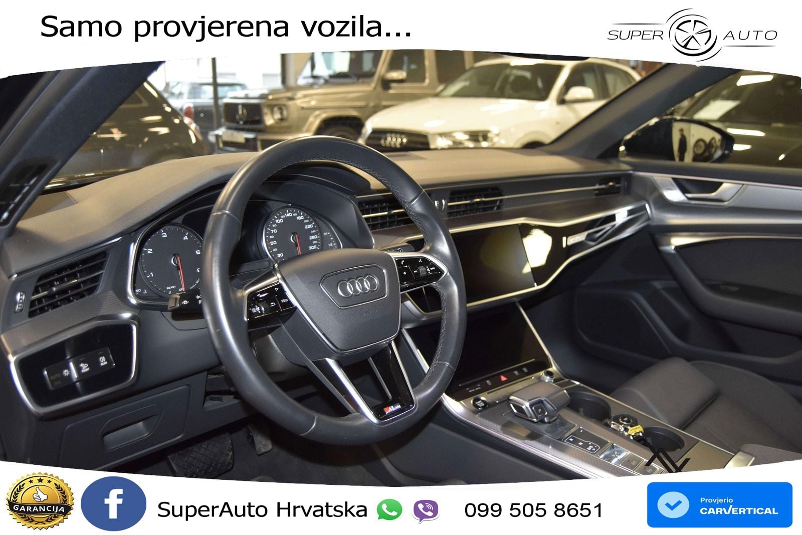 Audi A6 50 TDI V6 (286 KS) quattro tiptronic S line LED+GR SJED+ACC