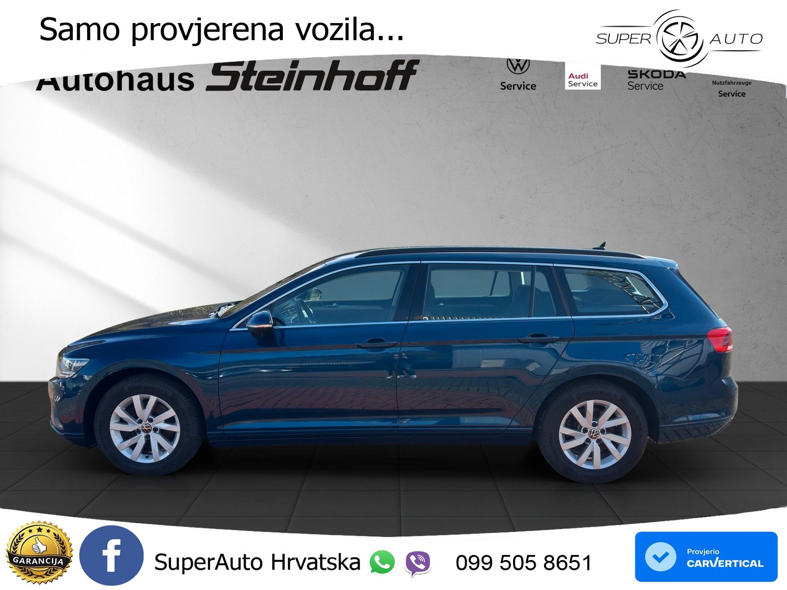 Volkswagen Passat Variant 2.0 TDI (150 KS) DSG LED+GR SJED+ACC