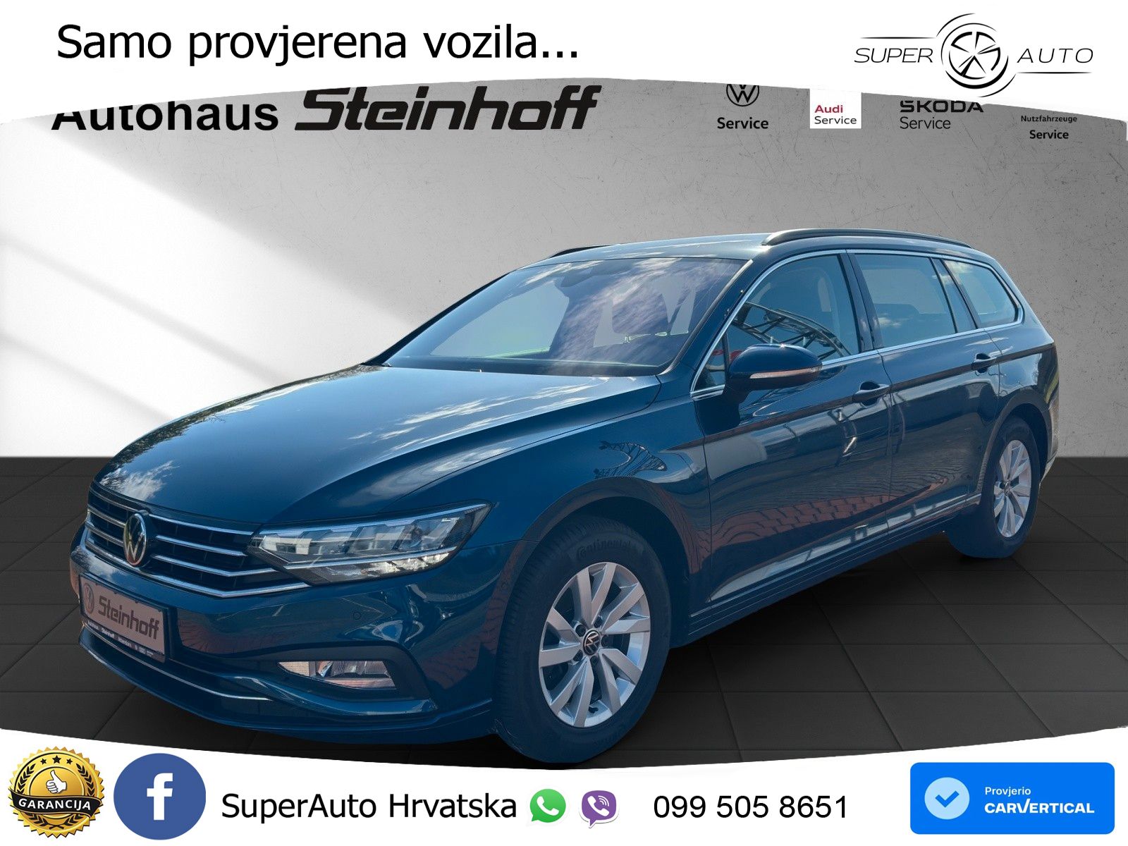 Volkswagen Passat Variant 2.0 TDI (150 KS) DSG LED+GR SJED+ACC