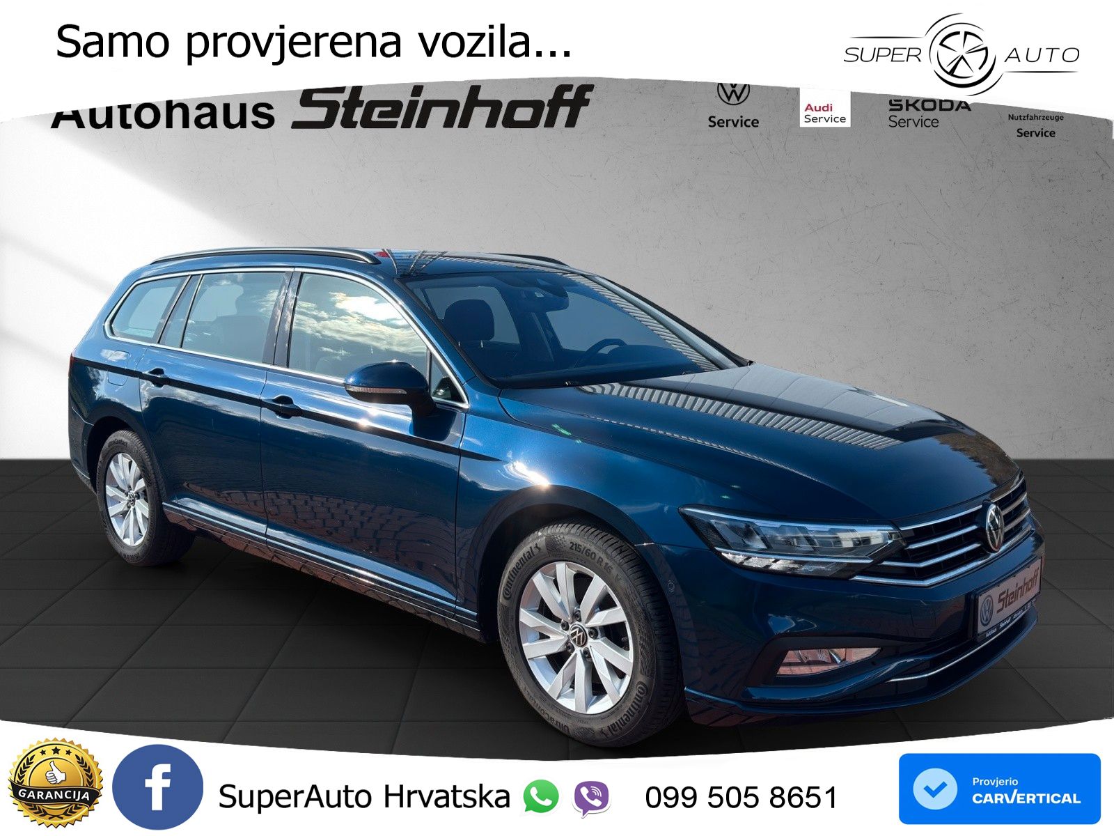 Volkswagen Passat Variant 2.0 TDI (150 KS) DSG LED+GR SJED+ACC