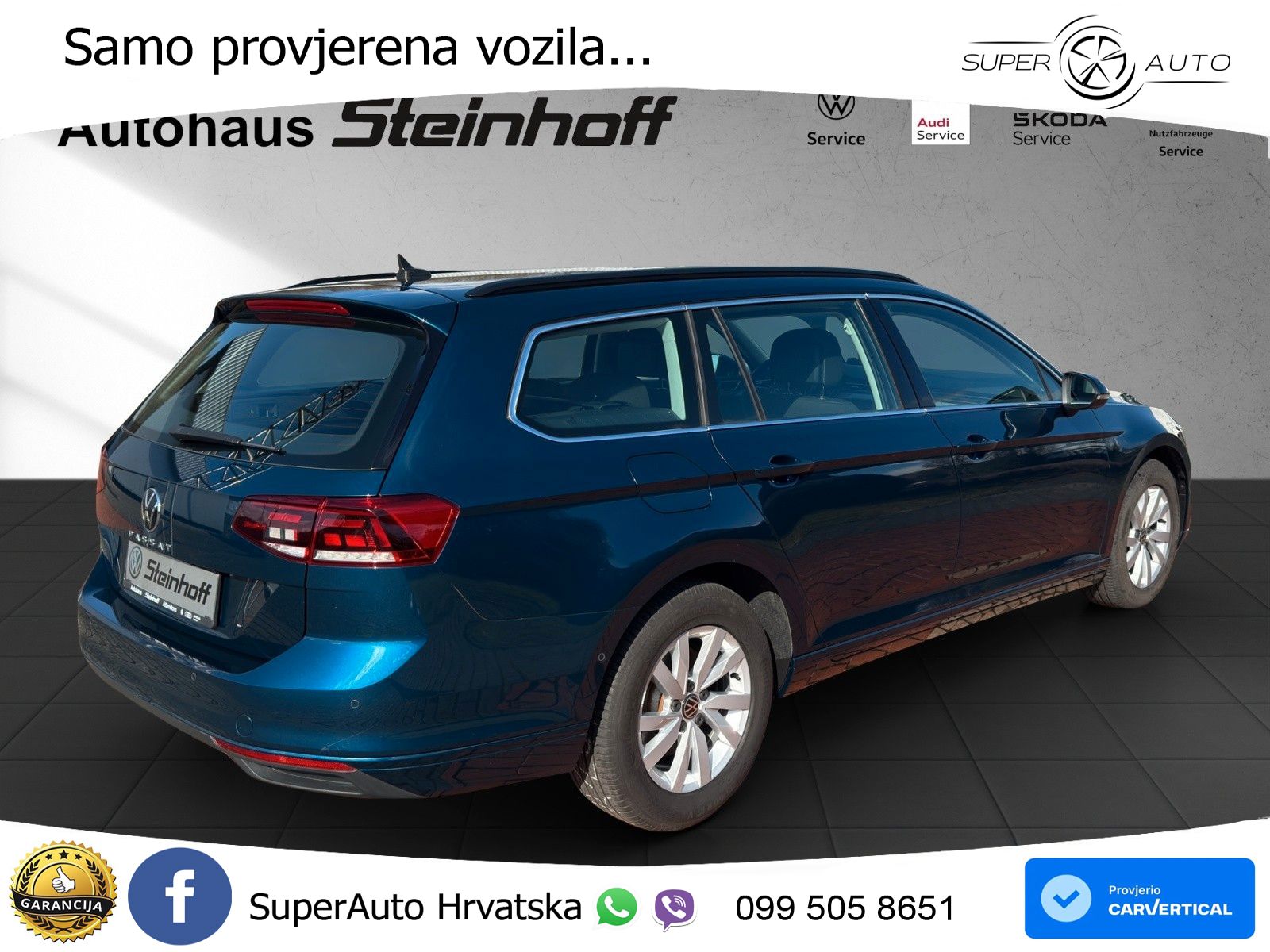 Volkswagen Passat Variant 2.0 TDI (150 KS) DSG LED+GR SJED+ACC