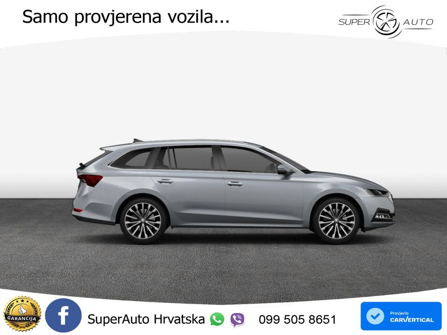 Škoda Octavia Combi 2.0 TDI (150 KS) DSG LED+GR SJED+ACC