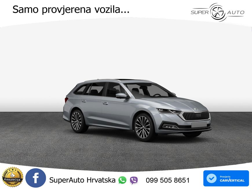 Škoda Octavia Combi 2.0 TDI (150 KS) DSG LED+GR SJED+ACC