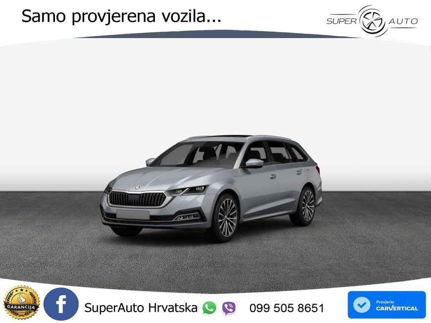 Škoda Octavia Combi 2.0 TDI (150 KS) DSG LED+GR SJED+ACC