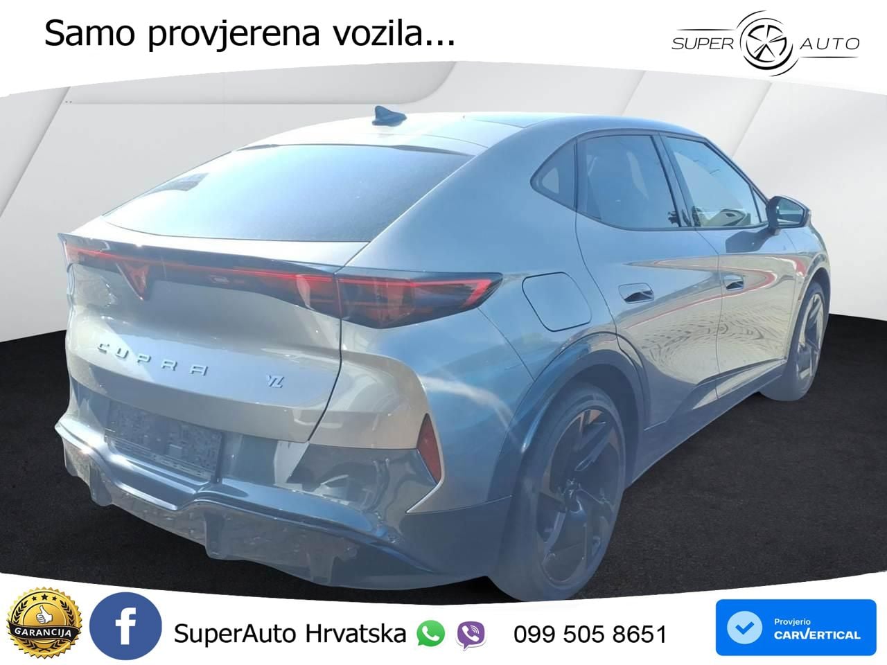 Cupra Tavascan 82 kWh (340 KS)  4WD VZ MATRIX+GR SJED+KAM