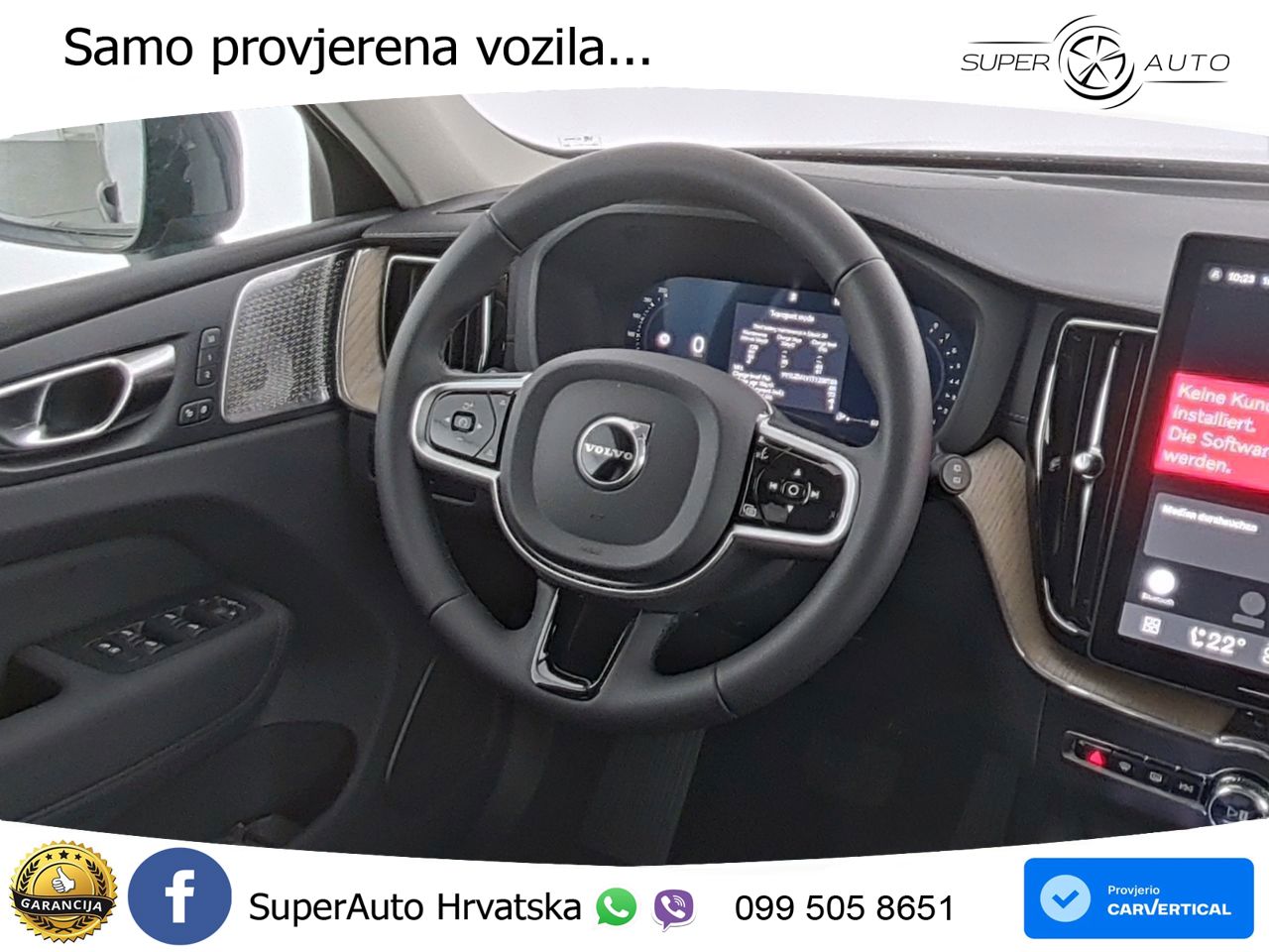 Volvo XC60 B5 Benzin AWD Geartronic ZRAČNI+ACC+GR SJED+KAM+PANO