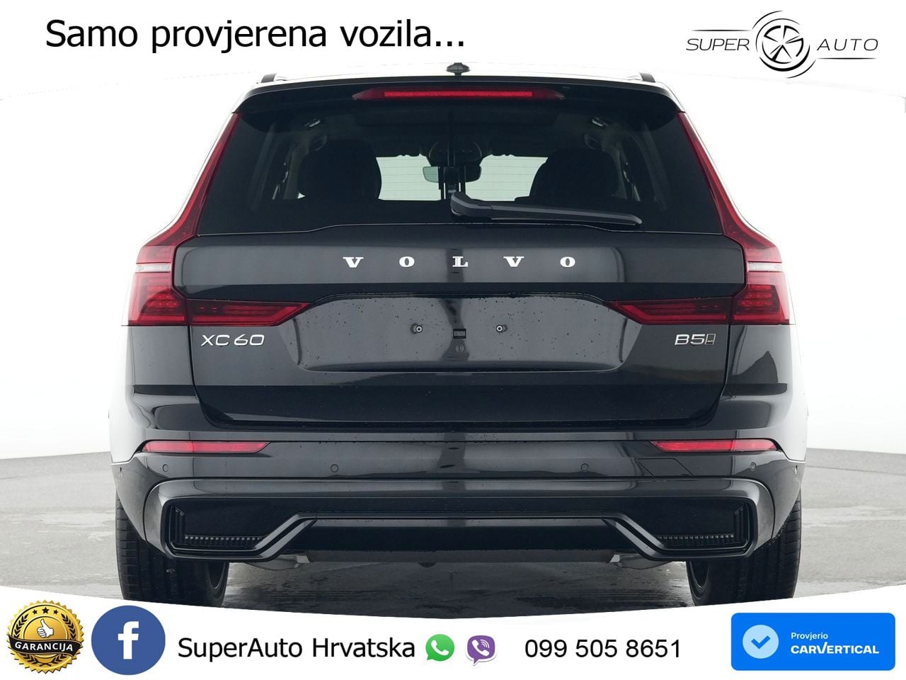 Volvo XC60 B5 Benzin AWD Geartronic ZRAČNI+ACC+GR SJED+KAM+PANO