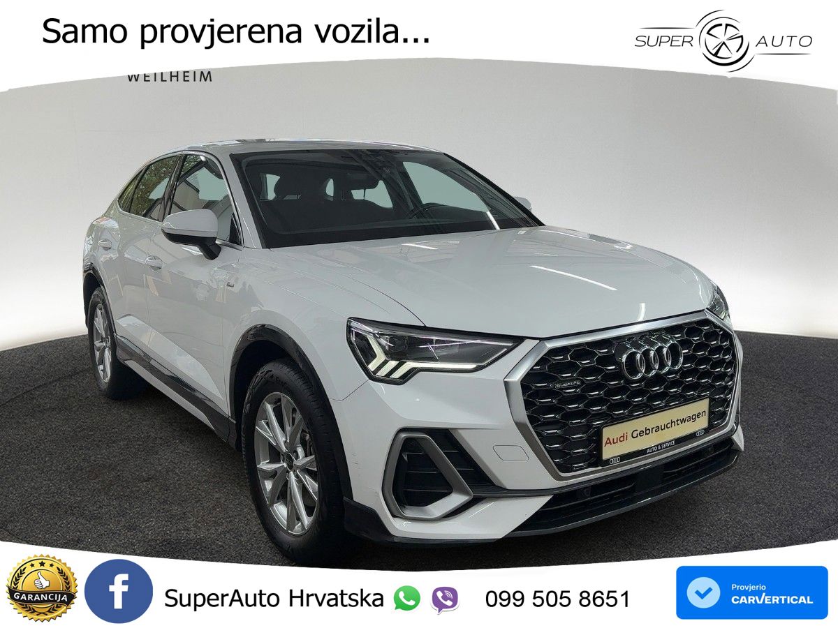 Audi Q3 Sportback 40 TDI (200 KS) quattro S tronic S line