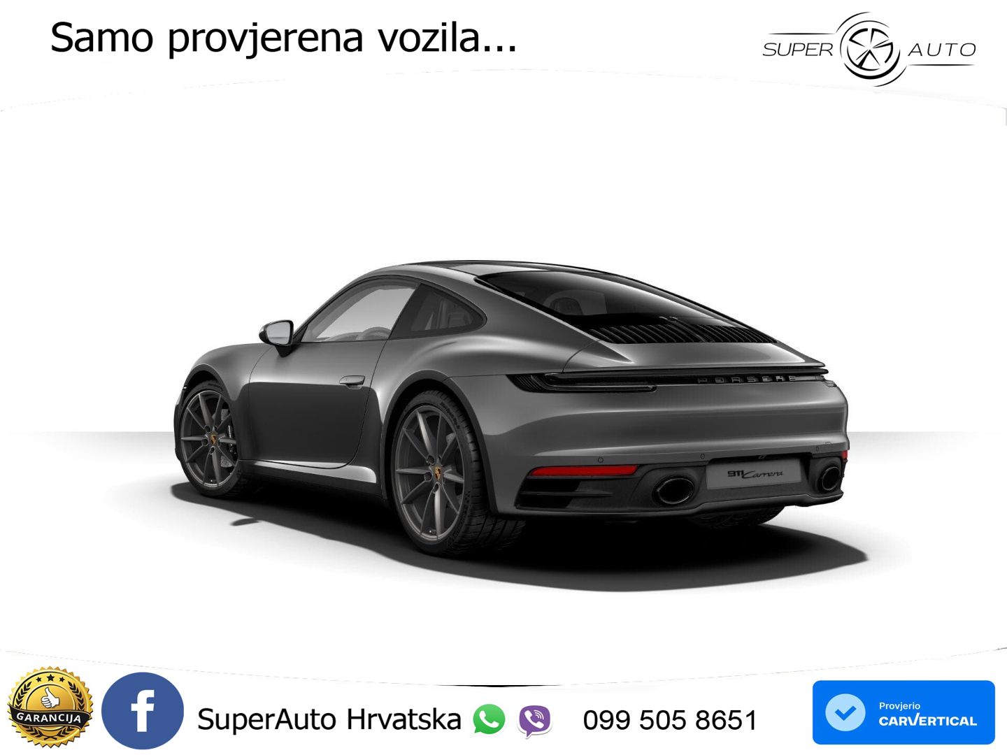 Porsche 911 Carrera 3.0 (385 KS) PDK LED+GR SJED+ACC