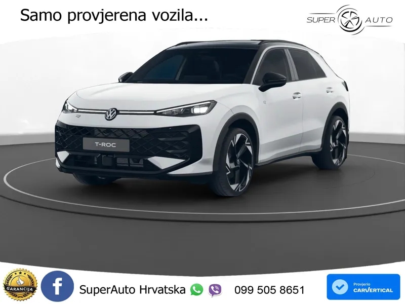 Volkswagen T-Roc 1.5 eTSI (150 KS)  DSG R-Line LED+GR SJED+ACC