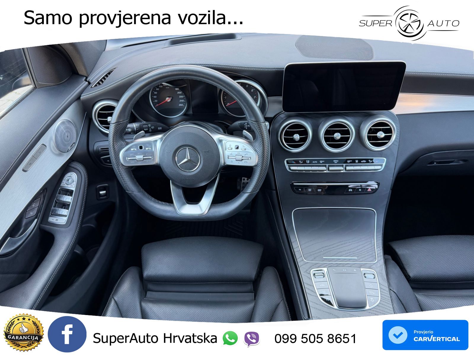 Mercedes GLC 300 (258 KS) 4MATIC 9G-TRONIC AMG ZRAČNI+ACC+GR SJED+KAM+PANO