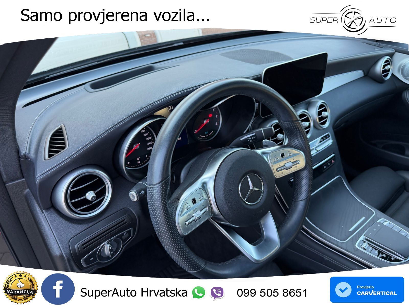 Mercedes GLC 300 (258 KS) 4MATIC 9G-TRONIC AMG ZRAČNI+ACC+GR SJED+KAM+PANO