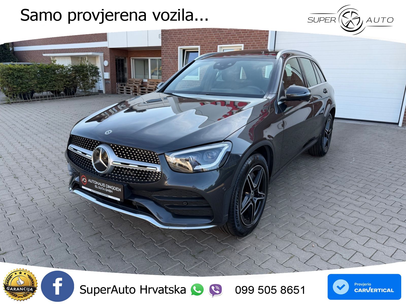 Mercedes GLC 300 (258 KS) 4MATIC 9G-TRONIC AMG ZRAČNI+ACC+GR SJED+KAM+PANO