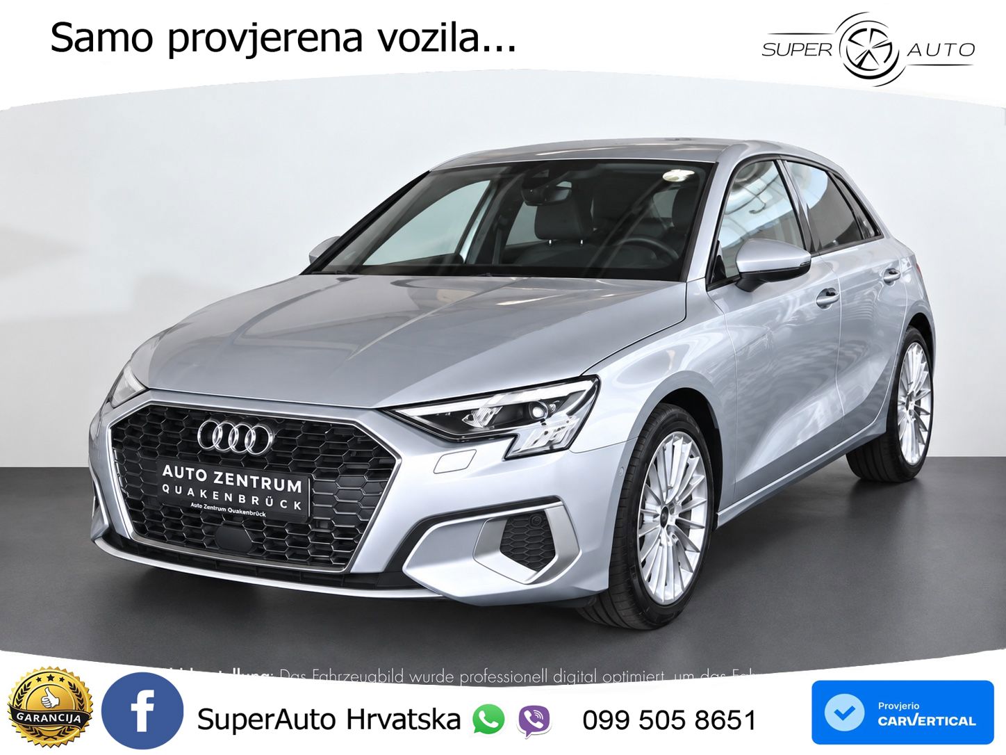 Audi A3 35 TDI (150 KS) S tronic