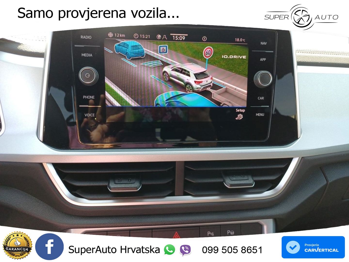 Volkswagen T-Roc 1.5 TSI (150 KS) DSG LED+GR SJED+ACC