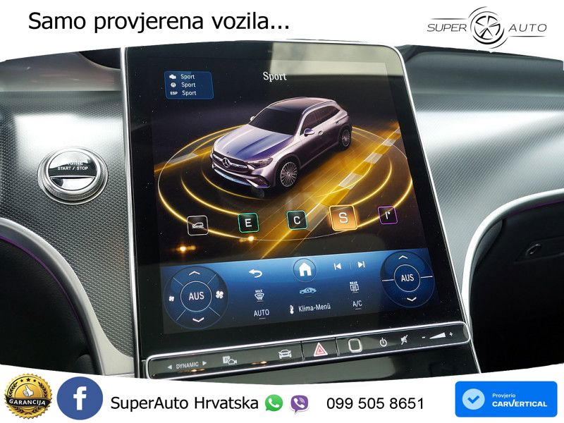 Mercedes GLC 200d (163 KS) 4MATIC 9G-TRONIC Avantgarde ACC+GR SJED+360+PANO