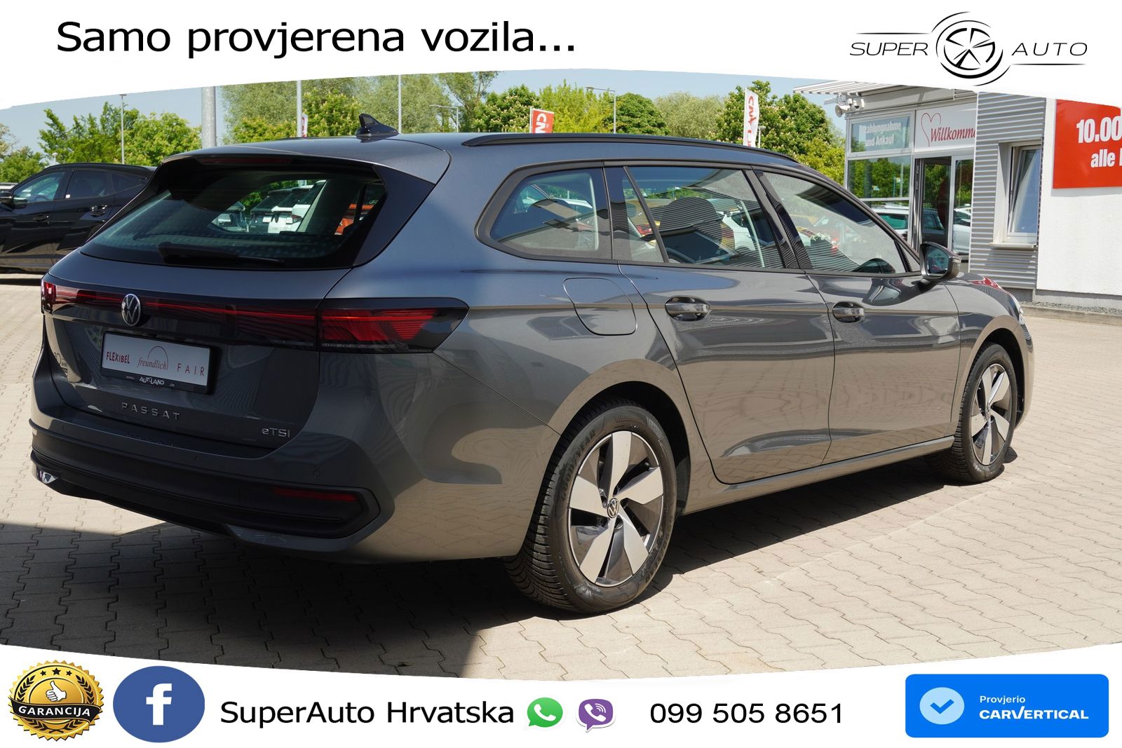 Volkswagen Passat Variant 1.5 eTSI (150 KS) DSG LED+GR SJED+ACC