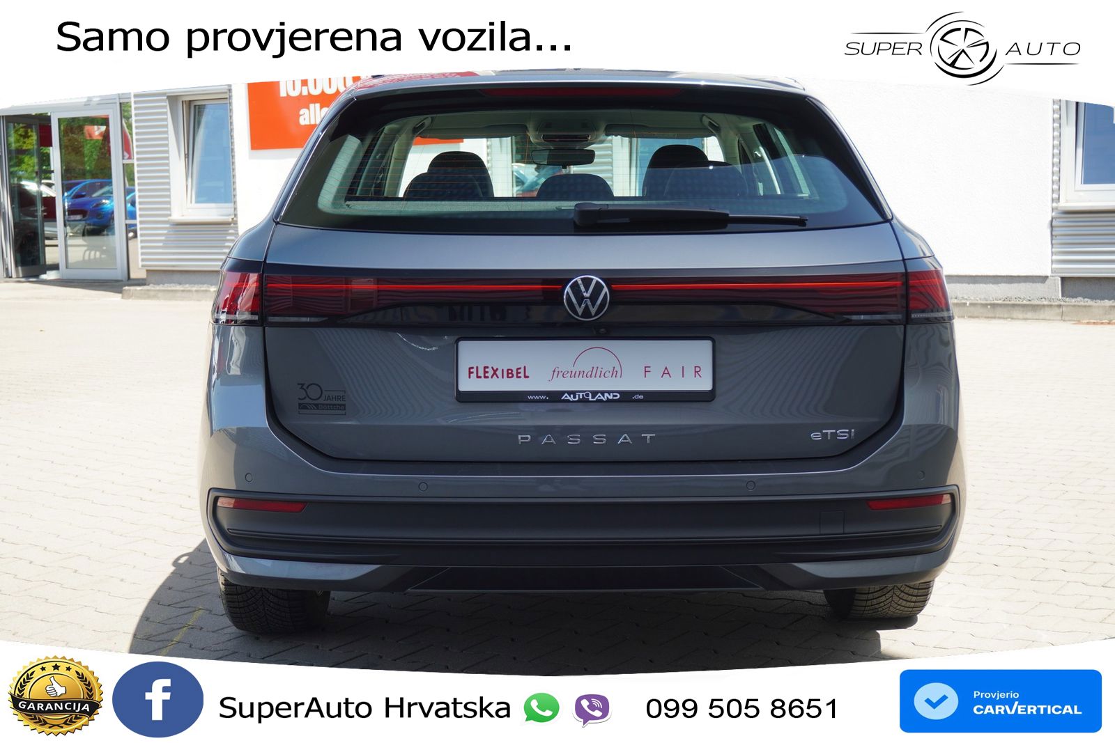 Volkswagen Passat Variant 1.5 eTSI (150 KS) DSG LED+GR SJED+ACC