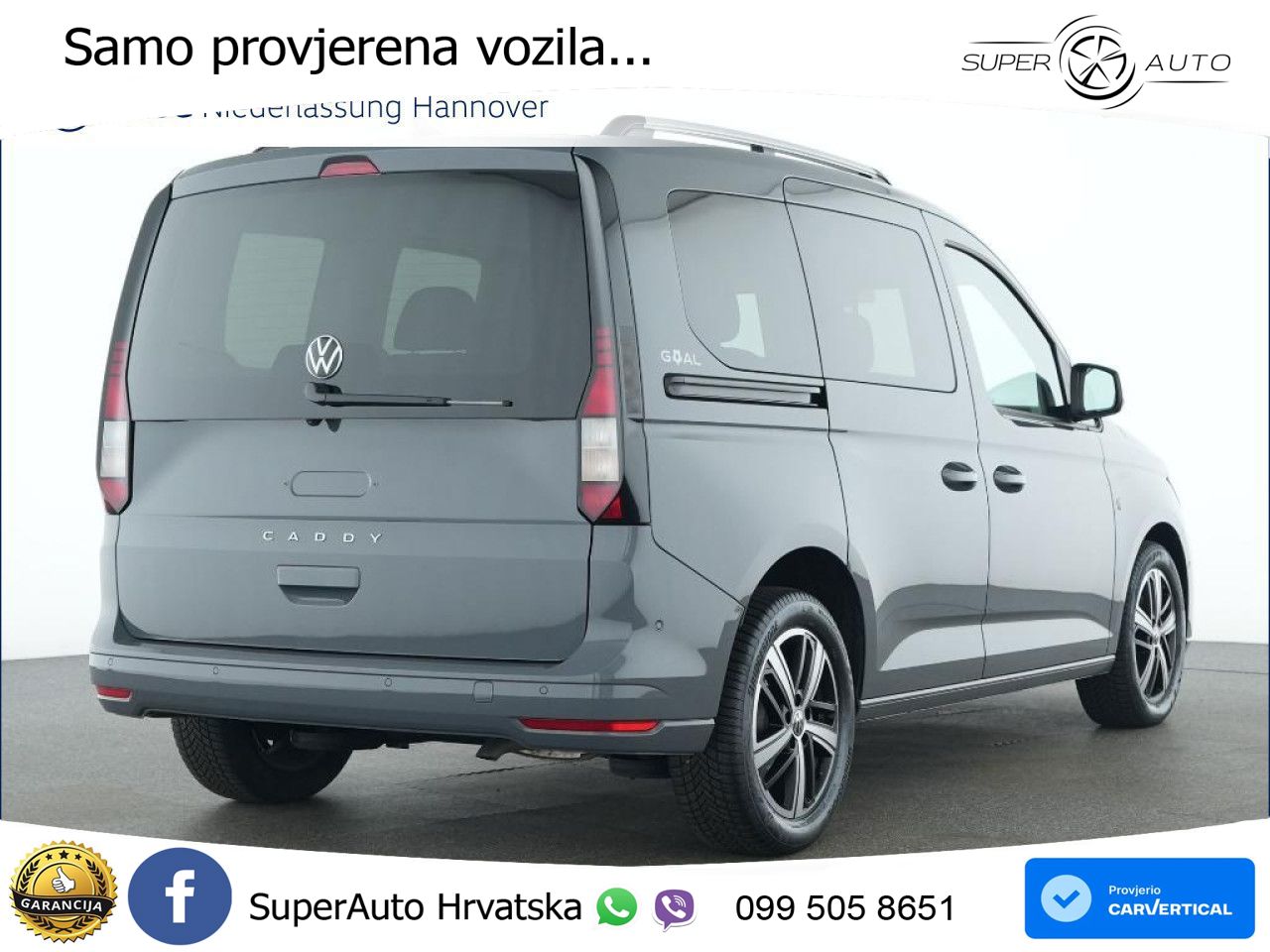 Volkswagen Caddy Life GOAL TSI DSG SHZ Navi RearView Alu 116 KS